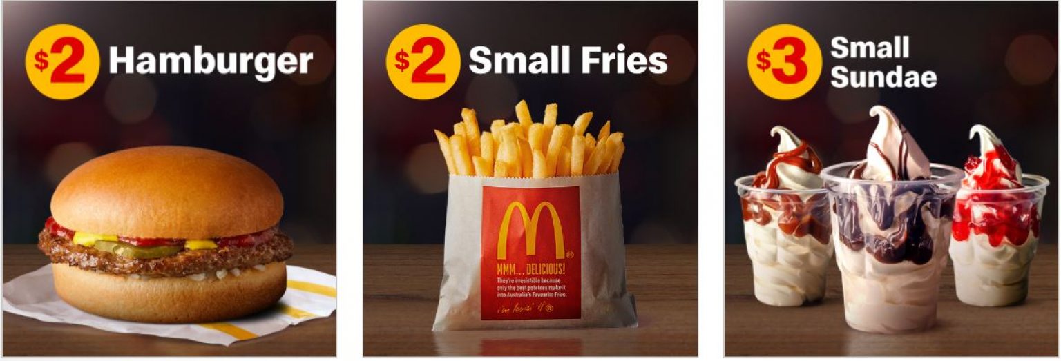 McDonald’s Loose Change Menu • Free Samples Australia